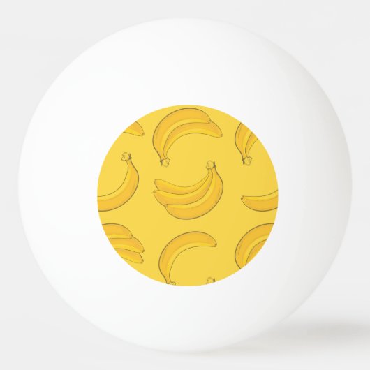 Banaan Ping Pong Bal Pingpongbal (Voorkant)