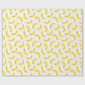 Banaan Pop Yellow Cream Cadeaupapier (Vlak)