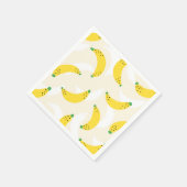 Banaan Pop Yellow Cream Servet (Hoek)