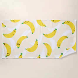 Banaan Pop Yellow Cream Strandlaken