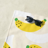 Banaan Pop Yellow Cream Strandlaken (In situ)