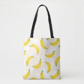 Banaan Pop Yellow Cream Tote Bag (Voorkant)