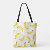 Banaan Pop Yellow Cream Tote Bag (Achterkant)