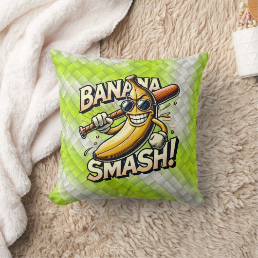 Banaan Power-Up Kussen (Deken)