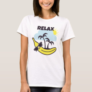 Banaan relaxen t-shirt