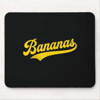 Banaan Retro Humor Bananen Clic Mannen Vrouwen Kin Muismat