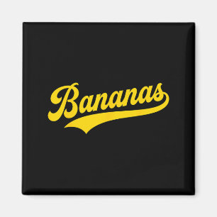 Banaan Retro Humor Bananen Klassiek Mannen Vrouwen Magneet