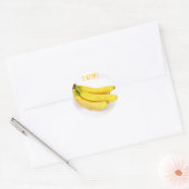 BANAAN!! RONDE STICKER (Envelop)