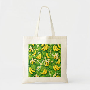Banaan Schijf Patroon Tote Bag
