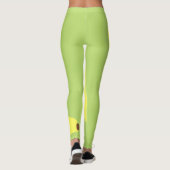 Banaan schilderkunst leggings (Achterkant)