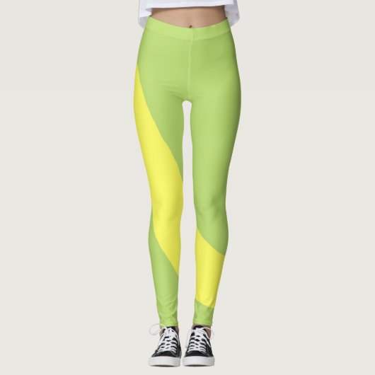 Banaan schilderkunst leggings (Voorkant)