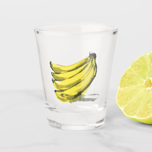 Banaan Shot Glas (Voorkant)