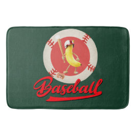 Banaan Slagger Grappig Baseball Aangepast Grafisch Badmat