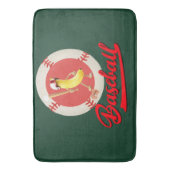 Banaan Slagger Grappig Baseball Aangepast Grafisch Badmat (Voorkant Verticaal)