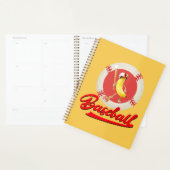 Banaan Slagger Grappig Baseball Aangepast Grafisch Planner (Display)