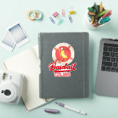Banaan Slagger Grappig Baseball Aangepast Grafisch Sticker (iPad Cover)