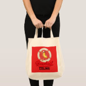 Banaan Slagger Grappig Honkbal Aangepast Grafisch Tote Bag (Voorkant (product))