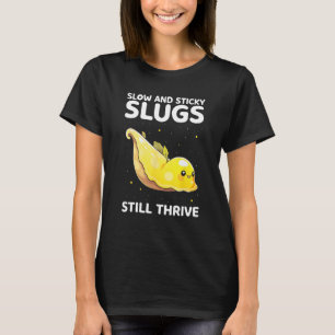 Banaan Slak Verzamel Citaten voor Slak Wetenschap T-shirt