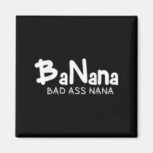 Banaan Slechte Nana Grappige Oma Moeder Familie Ci Magneet