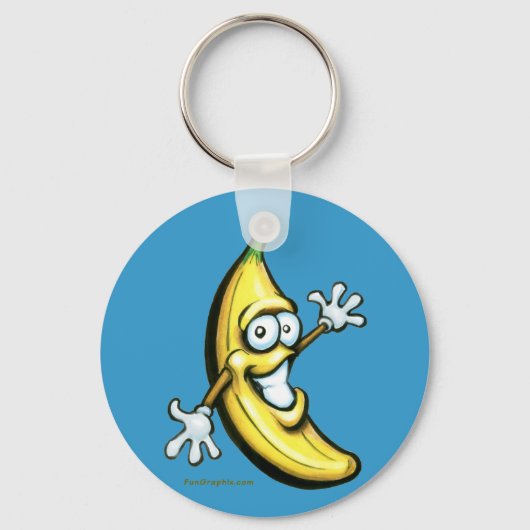 Banaan Sleutelhanger (Voorkant)