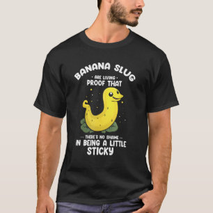 Banaan Slug Collecting Quote voor Slug Science 1 T-shirt
