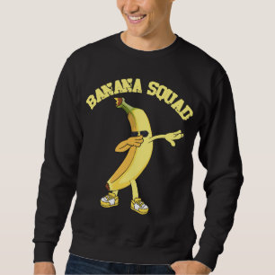 Banaan Squad Dab Dabbing Dope Swag Vegan Vegetaria Trui