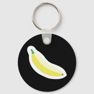 Banaan Sticker = psychologische validatie Sleutelhanger