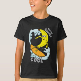 Banaan Surf Cool Schattige T-shirt