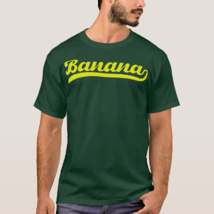 Banaan Typografie T-shirt