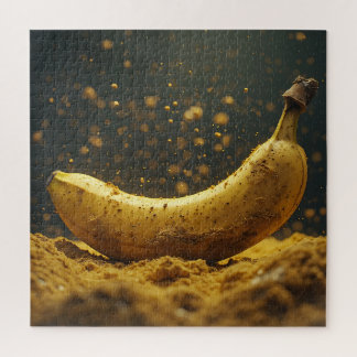 Banaan verheven van de grond legpuzzel