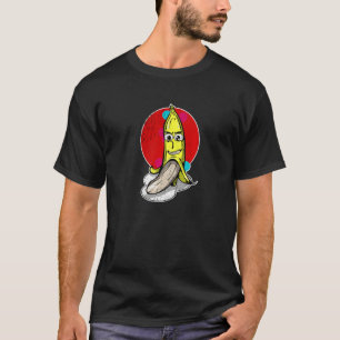 Banaan Volwassen Humor Cheeky Banana T-shirt