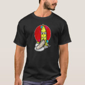 Banaan Volwassen Humor Cheeky Banana T-shirt (Voorkant)