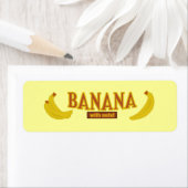  Banaan w / moeren Bakkerij Etiketten (Insitu)