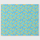 banaan-Waterverf Cadeaupapier (Vlak)