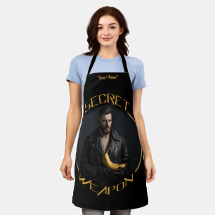 Banaan: zijn geheime wapen schort