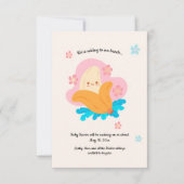 Banaan zwangerschap aankondiging (Voorkant)