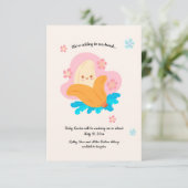 Banaan zwangerschap aankondiging (Staand voorkant)