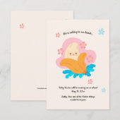 Banaan zwangerschap aankondiging (Voorkant / Achterkant)