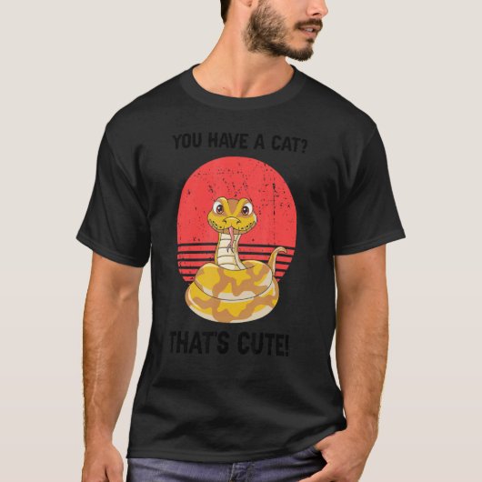 BanaanbalkPython en Design uit de nodulaire dermat T-shirt (Voorkant)