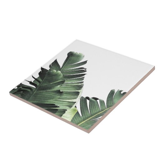 Banaanblad Tegeltje (Zijkant)