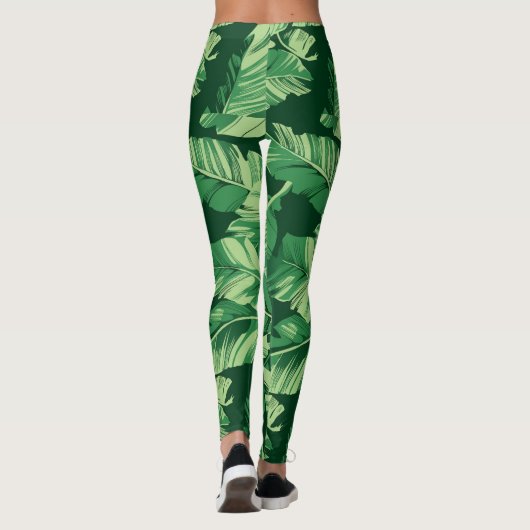Banaanbladeren 2 leggings (Achterkant)