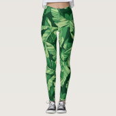 Banaanbladeren 2 leggings (Voorkant)