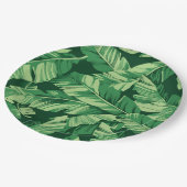 Banaanbladeren 2 papieren bordje (Gekanteld)