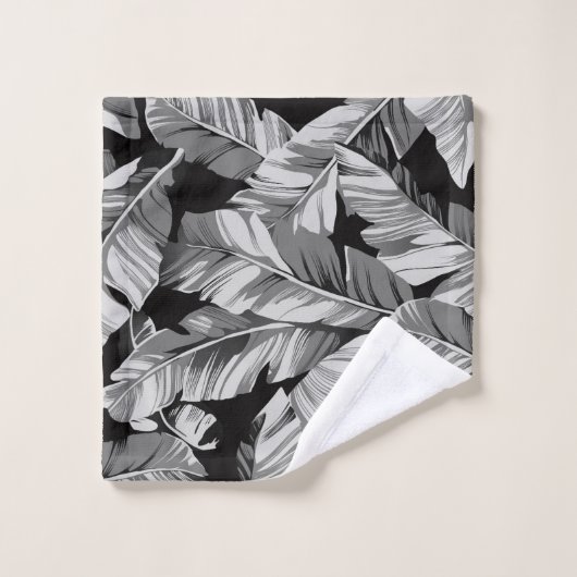 Banaanbladeren 3 bad handdoek (Wasdoekje)