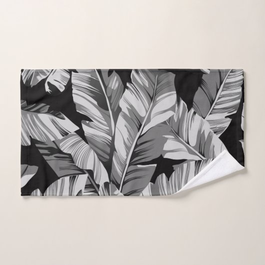 Banaanbladeren 3 bad handdoek (Handdoek)