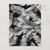 Banaanbladeren 3 feestdagenkaart (Voorkant)