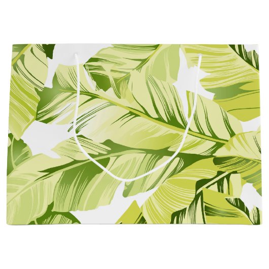 Banaanbladeren 4 groot cadeauzakje (Voorkant)