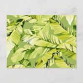 Banaanbladeren 5 briefkaart (Achterkant)