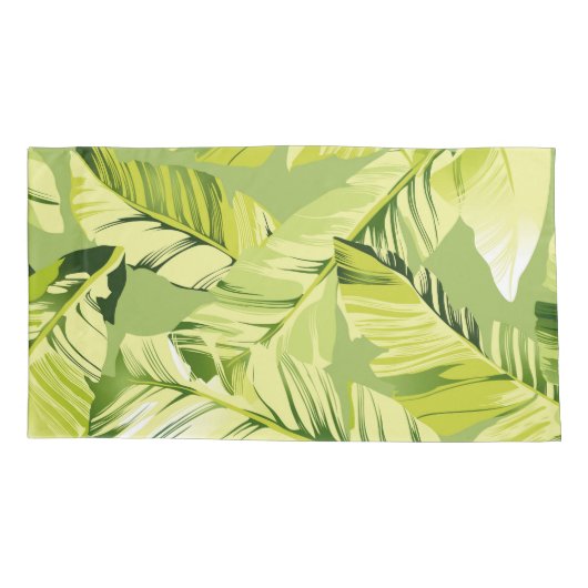 Banaanbladeren 5 kussensloop (Achterkant)
