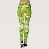 Banaanbladeren 5 leggings (Achterkant)